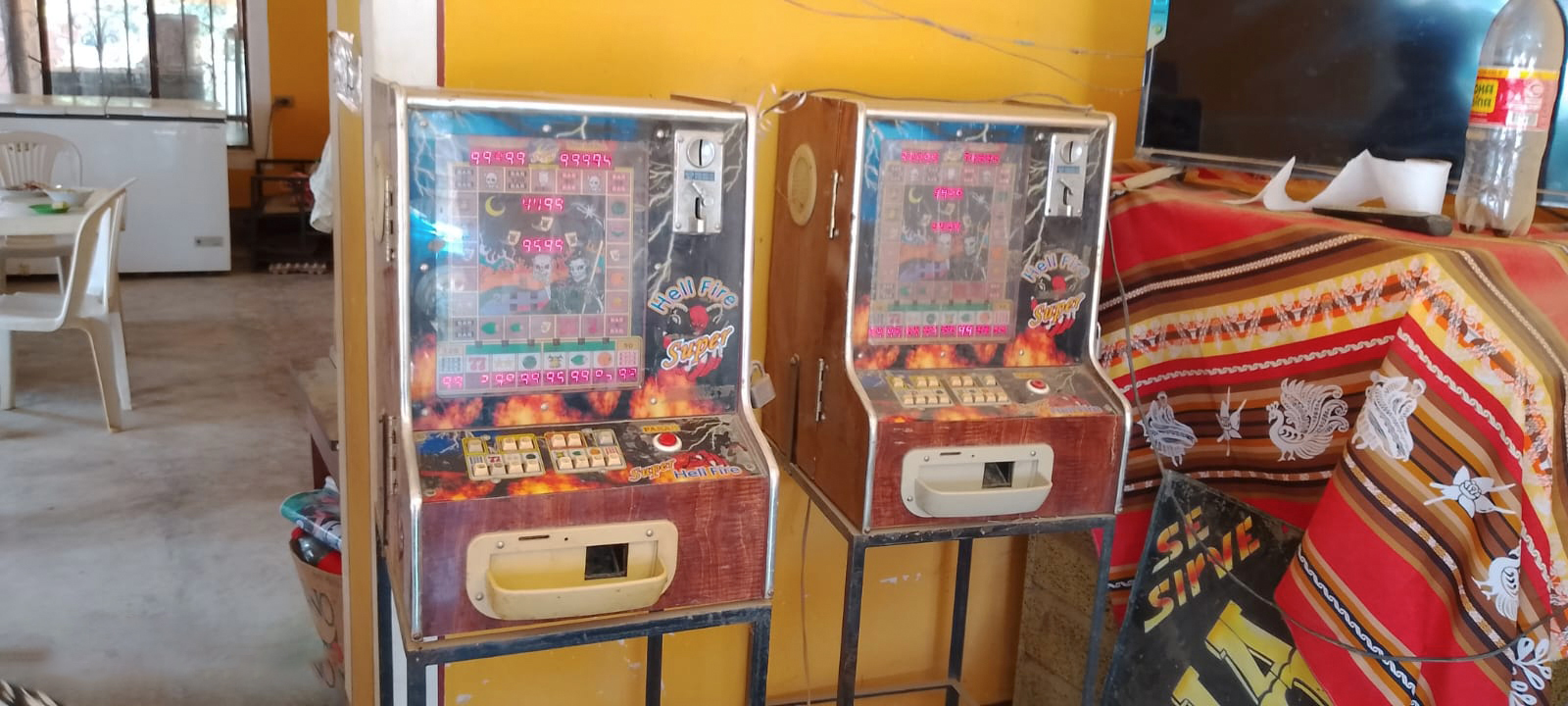 LA AJ INTERVIENE SITIO DE JUEGO ILEGAL EN LA COMUNIDAD DE ALCOCHE